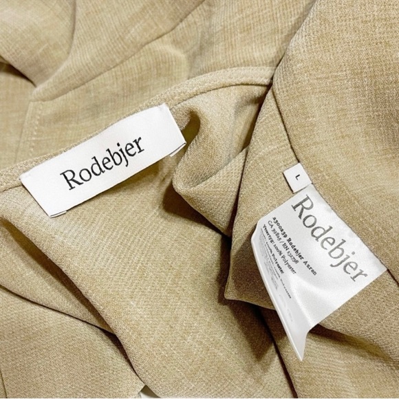 RODEBJER Auren Wrap Top, Raw Clay, Large - Picture 10 of 10